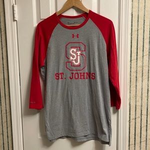 St. John’s University Under Armour Baseball Tshirt, Size M